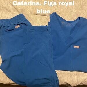 Figs royal blue set
